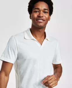 INC International Concepts Men's Luca Classic-Fit Short-Sleeve Open-Placket Polo Shirt, Created For Macy's 9 INC International Concepts Men's Luca Classic-Fit Short-Sleeve Open-Placket Polo Shirt, Created For Macy's -Vince Camuto Sale 22694079 fpx