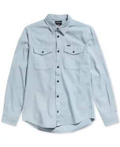 G-Star Raw Men's Slim-Fit Marine Cotton Long Sleeve Shirt -Vince Camuto Sale 22733672 fpx