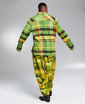 And Now This 5:31 By JÉRÔME LAMAAR Men's Flannel Twill Plaid Long-Sleeve Button-Up Shirt Created For Macy's 4 And Now This 5:31 By JÉRÔME LAMAAR Men's Flannel Twill Plaid Long-Sleeve Button-Up Shirt Created For Macy's - Image 2