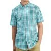 Club Room Men's Rob Classic-Fit Tonal Plaid Button-Down Poplin Shirt, Created For Macy's -Vince Camuto Sale 22824550 fpx