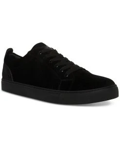 Steve Madden 's Yali Velvet Low-Top Sneaker