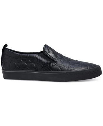 Coach Men's Skate Signature Embossed Slip-On Sneakers 5 Coach Men's Skate Signature Embossed Slip-On Sneakers - Image 3