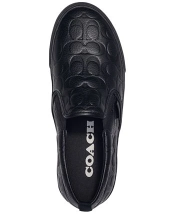 Coach Men's Skate Signature Embossed Slip-On Sneakers 8 Coach Men's Skate Signature Embossed Slip-On Sneakers - Image 6