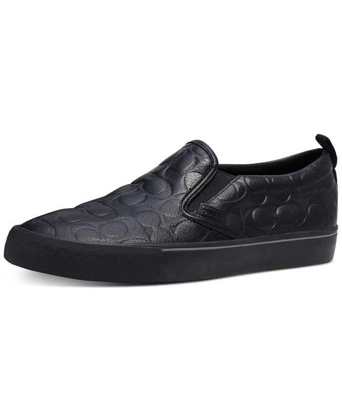 Coach Men's Skate Signature Embossed Slip-On Sneakers 6 Coach Men's Skate Signature Embossed Slip-On Sneakers - Image 4