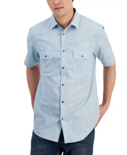 Alfani Men's Warren Shirt, Created For Macy's -Vince Camuto Sale 22883612 fpx