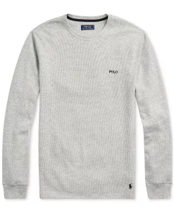 Polo Ralph Lauren Men's Big & Tall Waffle Knit Thermal Pajama Shirt -Vince Camuto Sale 22987607 fpx