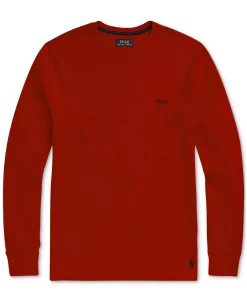 Polo Ralph Lauren Men's Big & Tall Waffle Knit Thermal Pajama Shirt -Vince Camuto Sale 22987702 fpx