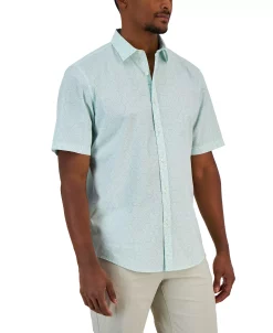 Alfani Men's Honey Classic-Fit Stretch Geo-Print Button-Down Shirt, Created For Macy's 10 Alfani Men's Honey Classic-Fit Stretch Geo-Print Button-Down Shirt, Created For Macy's -Vince Camuto Sale 22999335 fpx