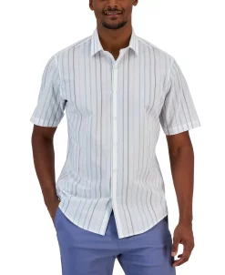 Alfani Men's Classic-Fit Stretch Gradient Stripe Button-Down Shirt, Created For Macy's 10 Alfani Men's Classic-Fit Stretch Gradient Stripe Button-Down Shirt, Created For Macy's -Vince Camuto Sale 22999341 fpx