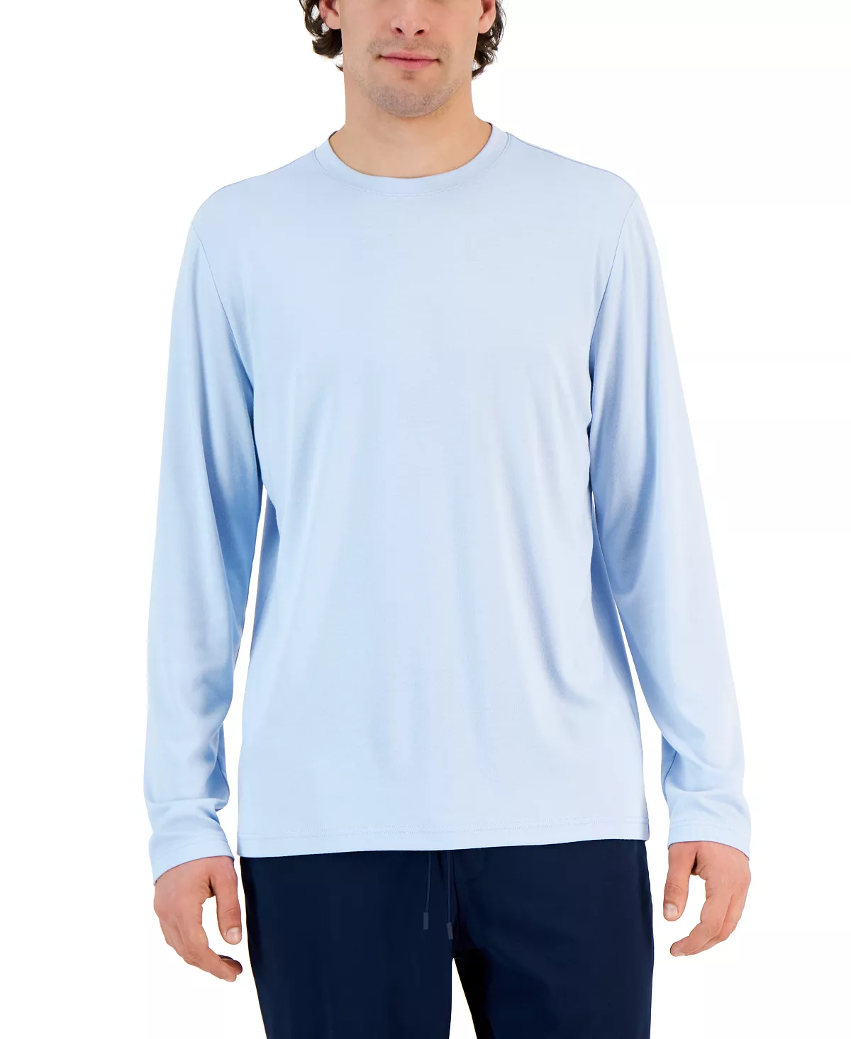 Alfani Tech Long Sleeve Crewneck T-Shirt, Created For Macy's 12 Alfani Tech Long Sleeve Crewneck T-Shirt, Created For Macy's - Image 10