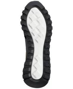 KARL LAGERFELD Men's Leather & Suede Runner Sneaker With Black Embroidered Signature Side Logo -Vince Camuto Sale 23022932 fpx