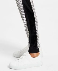 INC International Concepts Men's Squiggly Lines Printed Drawstring Velour Pants, Created For Macy's 15 INC International Concepts Men's Squiggly Lines Printed Drawstring Velour Pants, Created For Macy's -Vince Camuto Sale 23023419 fpx