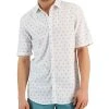 Alfani Men's Mecca Classic-Fit Textured Medallion-Print Button-Down Shirt, Created For Macy's -Vince Camuto Sale 23046754 fpx