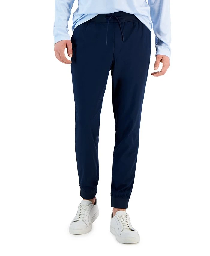 Alfani Men's Regular-Fit Tech Jogger Pants, Created For Macy's 3 Alfani Men's Regular-Fit Tech Jogger Pants, Created For Macy's