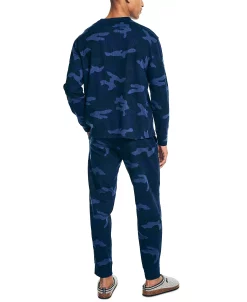 Nautica Men’s Waffle Knit Thermal Pajama Set -Vince Camuto Sale 23089375 fpx