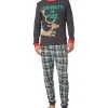 COTTON ON Men's Neil Adults Long Sleeve Licensed Pajama Set, 2 Piece -Vince Camuto Sale 23099152 fpx