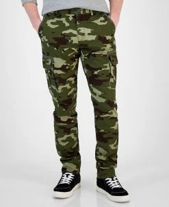 Sun + Stone Men's Trad Camo Morrison Cargo Pants