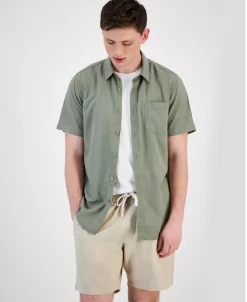Sun + Stone Men's Weston Shirt, Created For Macy's -Vince Camuto Sale 23110957 fpx