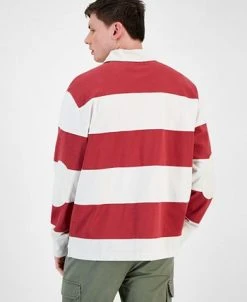 Sun + Stone Men's Kenny Rugby Shirt, Created For Macy's 7 Sun + Stone Men's Kenny Rugby Shirt, Created For Macy's -Vince Camuto Sale 23111015 fpx