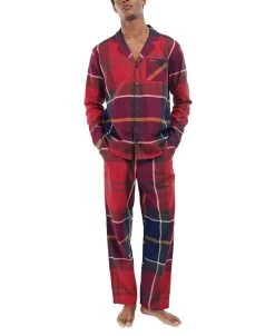 Barbour Men's Large-Scale Tartan Pajama Set -Vince Camuto Sale 23138294 fpx