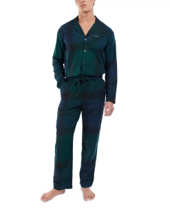 Barbour Men's Large-Scale Tartan Pajama Set -Vince Camuto Sale 23138326 fpx
