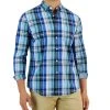 Club Room Arthur Classic-Fit Plaid Button-Down Poplin Shirt, Created For Macy's -Vince Camuto Sale 23204804 fpx