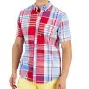 Club Room Rimson Classic-Fit Plaid Button-Down Poplin Shirt, Created For Macy's -Vince Camuto Sale 23204818 fpx