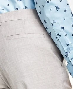 INC International Concepts Men's Slim-Fit Sharkskin Suit Pants, Created For Macy's -Vince Camuto Sale 23220291 fpx