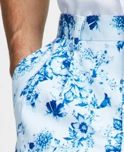 INC International Concepts Men's Regular-Fit Tapered Floral Suit Pants, Created For Macy's -Vince Camuto Sale 23232520 fpx
