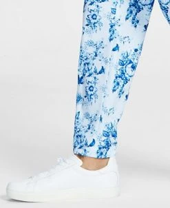 INC International Concepts Men's Regular-Fit Tapered Floral Suit Pants, Created For Macy's -Vince Camuto Sale 23232521 fpx