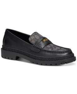 Coach Men's C Coin Signature Jacquard Loafer