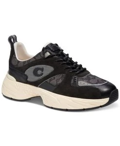 Coach Men's Signature Tech Runner Sneakers