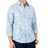 Club Room Men's Long-Sleeve Arno Paisley Refined Woven Shirt, Created For Macy's -Vince Camuto Sale 23359016 fpx