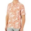 Club Room Men's Short-Sleeve Johnson Floral Silk Shirt, Created For Macy's