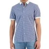 Michael Kors N's Slim-Fit Short-Sleeve Gingham Shirt -Vince Camuto Sale 23404379 fpx