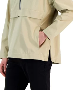 Alfani Men's AlfaTech Popover Anorak Lightweight Jacket, Created For Macy's -Vince Camuto Sale 23493412 fpx