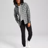 And Now This Men's Woven Plaid Long-Sleeve Button-Up Shirt, Soft Touch Pocket T-Shirt & Tech Stretch Jogger Pants -Vince Camuto Sale 23547247 fpx