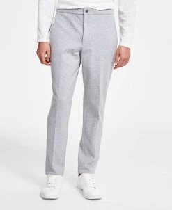 Alfani Men's Regular-Fit Polyspan Blend Solid Suit Pants, Created For Macy's