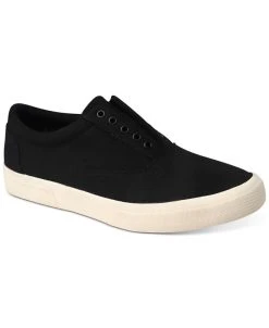 Sun + Stone Men's Trey Canvas Slip-On Sneaker, Created For Macy's