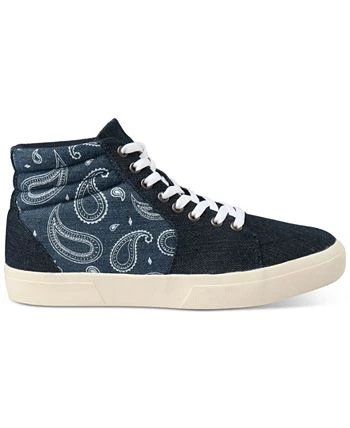 Sun + Stone Men's Jett Paisley High-Top Sneaker, Created For Macy's 4 Sun + Stone Men's Jett Paisley High-Top Sneaker, Created For Macy's - Image 2