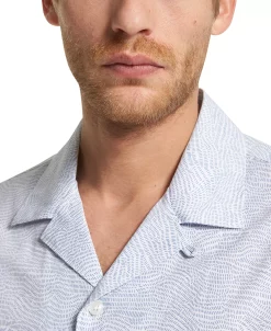 Michael Kors N's Short-Sleeve Etched Logo Print Shirt -Vince Camuto Sale 23769046 fpx