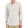 Michael Kors N's Slim-Fit Stretch Crosshatch Geometric Print Long-Sleeve Button-Up Shirt -Vince Camuto Sale 23769104 fpx
