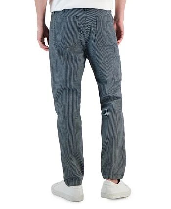 Michael Kors N's Regular-Fit Straight-Leg Railroad Stripe Carpenter Pants 4 Michael Kors N's Regular-Fit Straight-Leg Railroad Stripe Carpenter Pants - Image 2