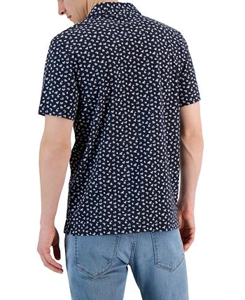 Michael Kors N's Modern-Fit Field Print Polo Shirt 4 Michael Kors N's Modern-Fit Field Print Polo Shirt - Image 2