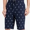Polo Ralph Lauren Men's Cotton Logo Pajama Shorts